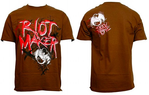 Tech N9ne - Brown Riot Maker T-Shirt