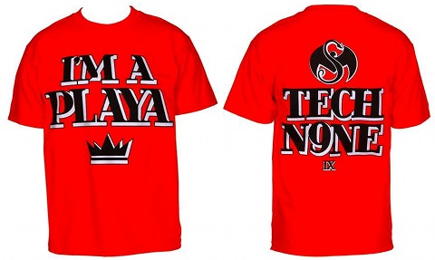 Tech N9ne - Red Playa T-Shirt