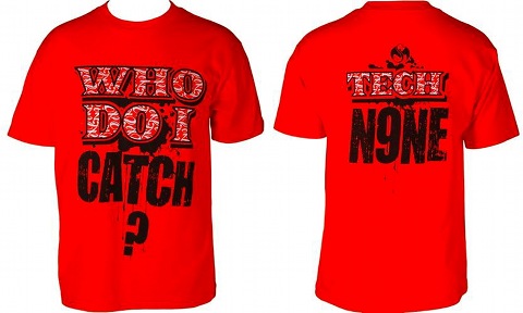 Tech N9ne - Red Who Do I Catch T-Shirt