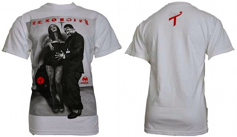 Tech N9ne - White Sexorcist T-Shirt By TITS