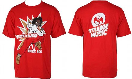 Krizz Kaliko - Red Kick Ass T-Shirt