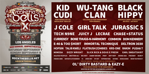  Rock The Bells 2013 Music Festival Adds New Artists To Line Up!