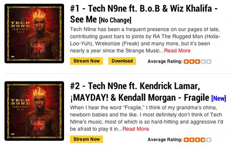 Tech N9ne - Top Of The Charts
