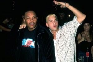 Eminem and Dr Dre
