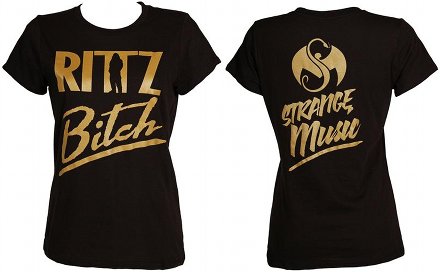 Rittz - Ladies Black Rittz Bitch T-Shirt