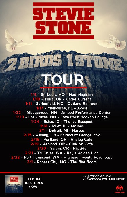 Stevie Stone Tour Dates