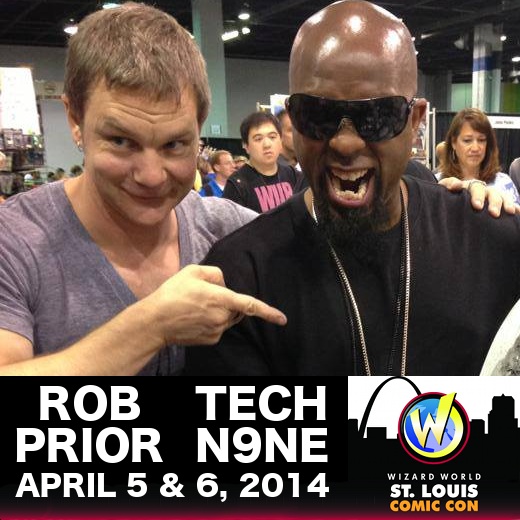 Tech N9ne Rob Prior Comic Con