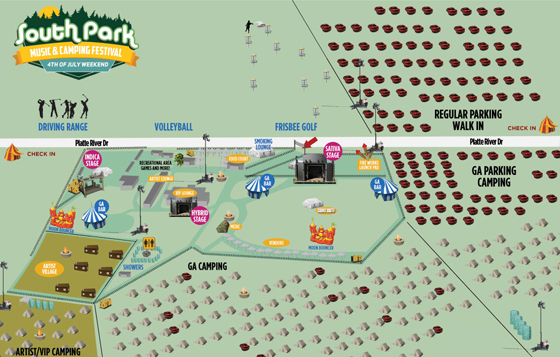 south park map