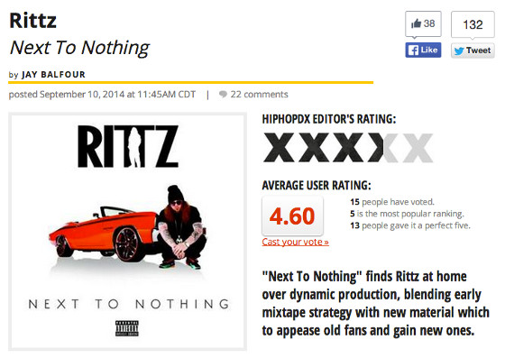 HipHopDX Rittz Next To Nothing Review