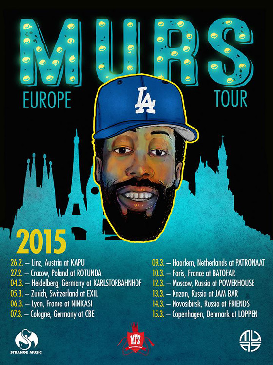 MURS European Tour Dates 2015