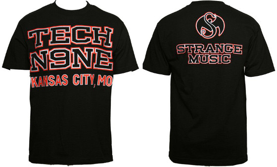 Tech N9ne - Black Kansas City T-Shirt