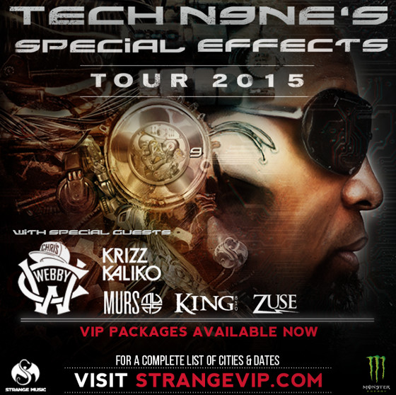 Tech N9ne SFX Tour