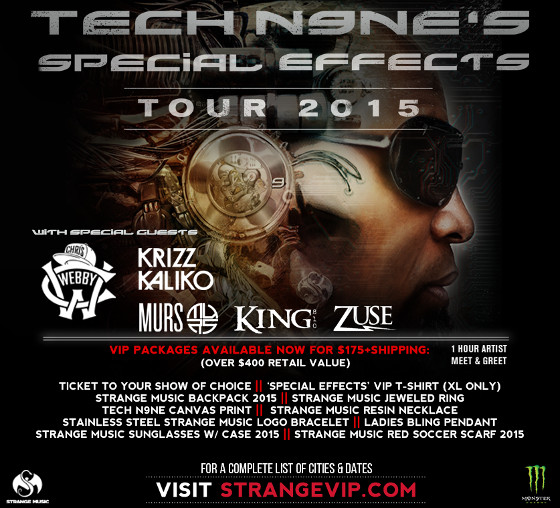 Tech N9ne Special Effects Tour