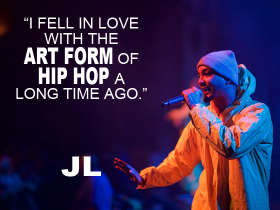 JL - Hip Hop Art Form Quote