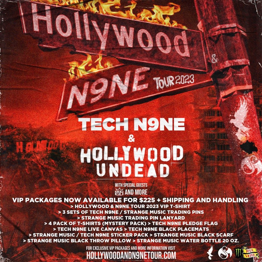 hollywood undead tour vip package