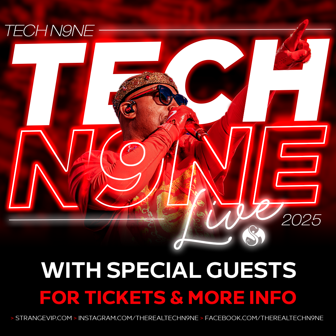 Get Tickets And VIP Packages To See Tech N9ne Live With King Iso